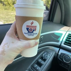 Freedom House Coffee - Best Hot Mocha I've had at a local coffee shop!!