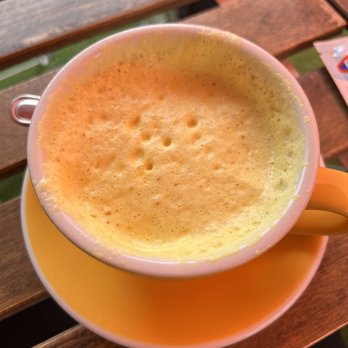 Tosti Cafe & Kitchen - Honey Turmeric Latte - Coffee & Tea Near Me - Hoboken, New Jersey Tosti Cafe & Kitchen - Honey Turmeric Latte - Coffee & Tea Near Me - Hoboken, New Jersey