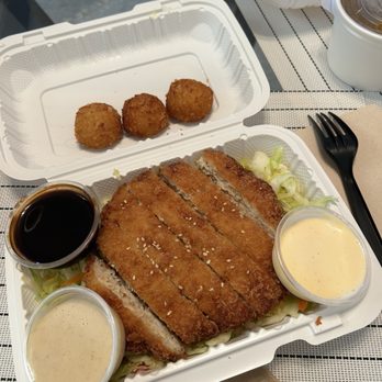 Mr Katsu - Chicken Katsu Salad ($16) Combo - Sandwiches Near Me - Fullerton, California Mr Katsu - Chicken Katsu Salad ($16) Combo - Sandwiches Near Me - Fullerton, California