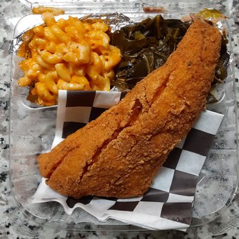 KDW Catering - Fried Snapper, macaroni and cheese, and collard greens. - Caterers Near Me - Baltimore, Maryland
