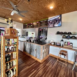 Interior, order counter