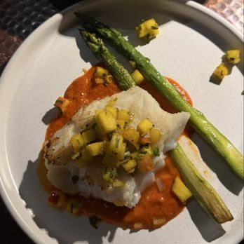 Dusk Lounge - Sea bass split in 1/2 - Mediterranean Near Me - Indianapolis, Indiana