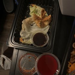 Taste of Asia - S14. Crab Rangoon S12. Steamed Chicken Dumpling