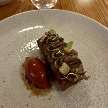 The Woodspeen - Ginger sponge with lime and chocolate mousse - British Near Me - Speen, WBK