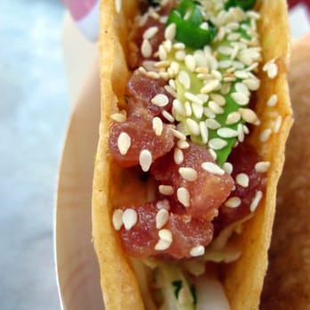 Gotts Roadside - Ahi Poke Tacos - Burgers Near Me - Napa, California