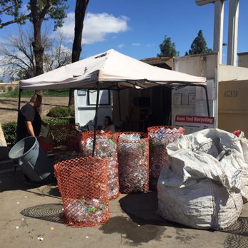 Recycle Now - Abel , helped me put the bins on the scale & Denise, she helped me with the cash part - Recycling Center Near Me - Chino, California