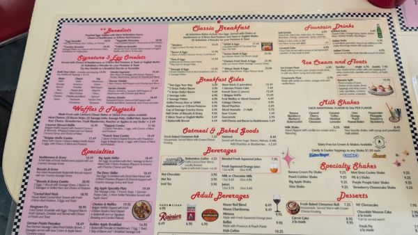 Menu photo 2 Big Apple Diner Bremerton, WA Menu photo 2 Big Apple Diner Bremerton, WA