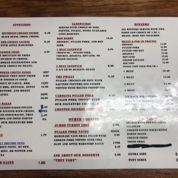 96th BBQ Restaurant - The menu! They also have specials during the week. - Barbeque Near Me - Owasso, Oklahoma 96th BBQ Restaurant - The menu! They also have specials during the week. - Barbeque Near Me - Owasso, Oklahoma