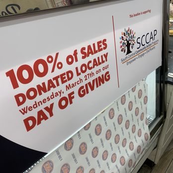 Jersey Mike's Subs - March 27, Jersey Mike's donated  of sales to the SCCAP - Fast Food Near Me - Gettysburg, Pennsylvania