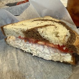 1/2 tuna salad 1/2 tuna salad