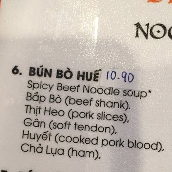 BBH Noodle - menu description - Vietnamese Near Me - Milpitas, California BBH Noodle - menu description - Vietnamese Near Me - Milpitas, California
