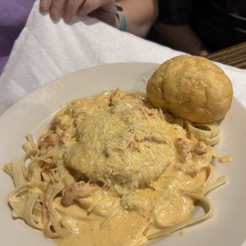 Chesterfield's - Crawfish Creole Crabcake pasta - American Near Me - Hattiesburg, Mississippi Chesterfield's - Crawfish Creole Crabcake pasta - American Near Me - Hattiesburg, Mississippi