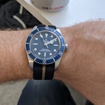 Swiss Watch Gallery - Nlack Bay 58 Blue on NATO - Watches Near Me - Brea, California Swiss Watch Gallery - Nlack Bay 58 Blue on NATO - Watches Near Me - Brea, California