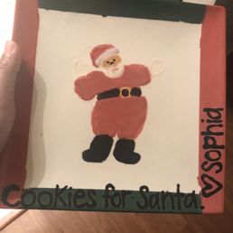 Plate I painted for my daughter. My art skills are slacking but it was fun lol Plate I painted for my daughter. My art skills are slacking but it was fun lol