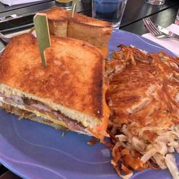 The Breakfast Club - Breakfast sandwich with hash browns! - Breakfast & Brunch Near Me - San Mateo, California The Breakfast Club - Breakfast sandwich with hash browns! - Breakfast & Brunch Near Me - San Mateo, California
