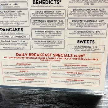 Weck's - Breakfast & Brunch Near Me - Las Cruces, New Mexico Weck's - Breakfast & Brunch Near Me - Las Cruces, New Mexico