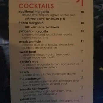 Don Taco - Cocktail menu - Mexican Near Me - Alexandria, Virginia Don Taco - Cocktail menu - Mexican Near Me - Alexandria, Virginia