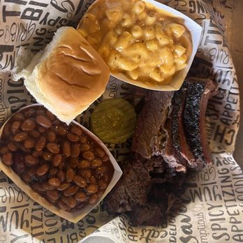 The Hangry Herd - Brisket platter - Barbeque Near Me - Rancho Cordova, California