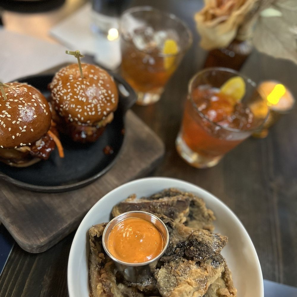 Bosscat Kitchen & Libations - PORTOBELLO MUSHROOOM 'FRIES' - Bars Near Me - Orange, California Bosscat Kitchen & Libations - PORTOBELLO MUSHROOOM 'FRIES' - Bars Near Me - Orange, California