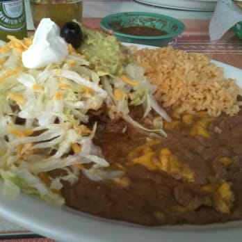Jose's Mexican Cafe - Shredded Beef Tostada lunch special 6.95 - Mexican Near Me - Seaside, California