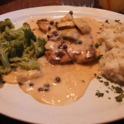 Red Ox Restaurant & Bar - The chicken and artichoke dinner