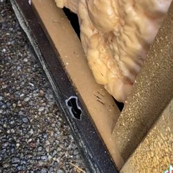 Rich's For The Home - Damage from when the sides ripped off