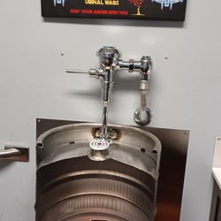 Whole Hearted Winery - Beer Keg Star wars inspired urinal