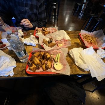 Saxon Hall - 2 orders of wings , 2 burger platters, 2 orders Philly cheesesteak egg rolls, water & Meads, we 3 little piggies - Axe Throwing Near Me - Newburgh, New York Saxon Hall - 2 orders of wings , 2 burger platters, 2 orders Philly cheesesteak egg rolls, water & Meads, we 3 little piggies - Axe Throwing Near Me - Newburgh, New York