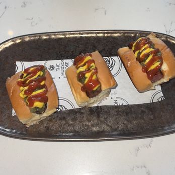 The Hudson Rose - Backyard style mini hot dogs DELICIOUS! - Breakfast & Brunch Near Me - Nutley, New Jersey