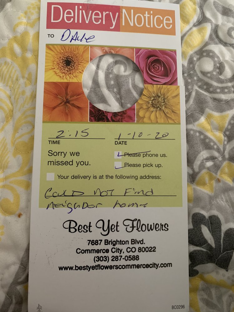 BEST YET FLOWERS 53 Photos & 16 Reviews 7687 Brighton Blvd, Commerce City, Colorado