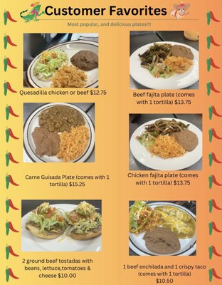 Menu photo 4 Las Comadres Burnet, TX