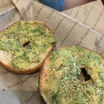 Einstein Bros. Bagels - Avocado bagel - Bagels Near Me - Pasadena, California