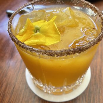 Los Danzantes - Passion fruit and mezcal cocktail - Mexican Near Me - Oaxaca, OAX Los Danzantes - Passion fruit and mezcal cocktail - Mexican Near Me - Oaxaca, OAX