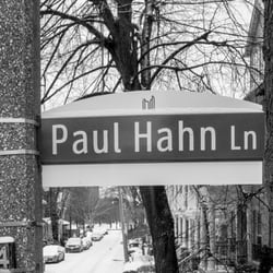 Paul Hahn & Co - Paul Hahn Lane runs parallel to Yonge Street right between Gibson Avenue and Roxborough Street West.