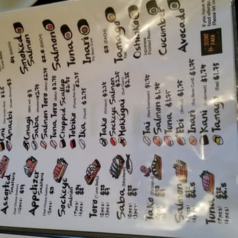 Sushi Park - Menu page 3 - Sushi Bars Near Me - St. Albert, Alberta Sushi Park - Menu page 3 - Sushi Bars Near Me - St. Albert, Alberta