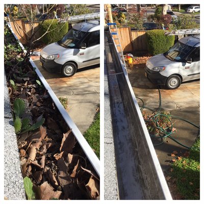 Gutter cleaning - We recommend cleaning your property gutters at least once a year before the rainy season starts. It for sure makes a difference and it keeps them working well all the time. Gutter cleaning - We recommend cleaning your property gutters at least once a year before the rainy season starts. It for sure makes a difference and it keeps them working well all the time.