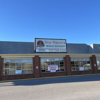 Don Valerio's - Front - Mexican Near Me - Onley, Virginia