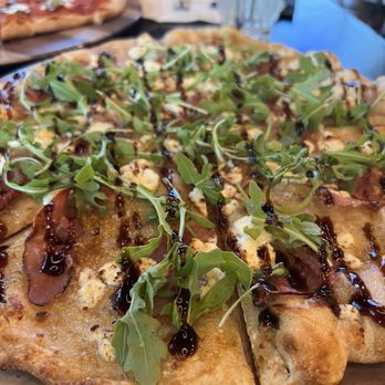 The Owl Bar - Fig and arugula pizza. Was tasty! - Pizza Near Me - Frisco, Texas The Owl Bar - Fig and arugula pizza. Was tasty! - Pizza Near Me - Frisco, Texas