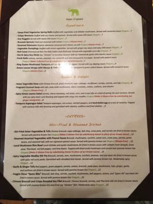 Menu photo 5 The Green Elephant Portland, ME Menu photo 5 The Green Elephant Portland, ME