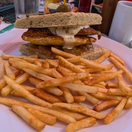 Grilled Tandoori Chicken Breast on house made focaccia