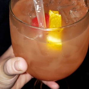 Photo of The Stable - Providence, RI, United States. White sangria, to die for. So fruity.