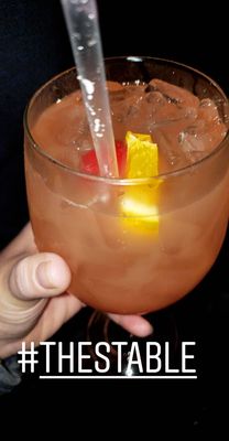 Photo of The Stable - Providence, RI, US. White sangria, to die for. So fruity.