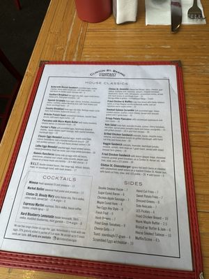 Menu photo 2 Clinton St. Baking New York, NY Menu photo 2 Clinton St. Baking New York, NY