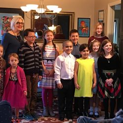 Greta's Music Studio - Some of our piano students at a recent recital.