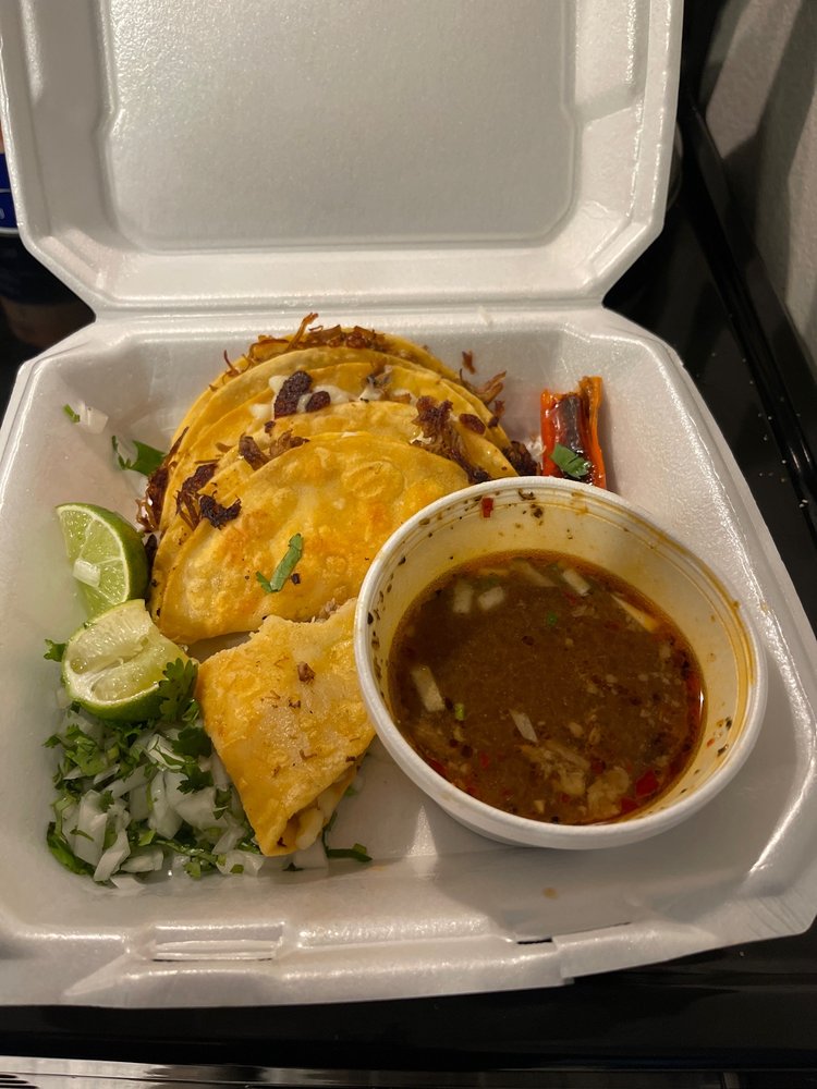 Food from Pollos Asados Al Carbon