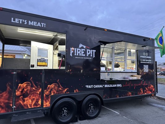 Fire Pit Brazilian Barbecue Food Truck by null