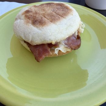 Kelly’s Kitchen - August 16, 2026 - Breakfast Sandwich from the  "grab and go" menu. - Coffee & Tea Near Me - Dolores, Colorado