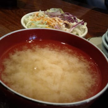 Sushi Tomi - Miso soup + salad - Sushi Bars Near Me - Mountain View, California Sushi Tomi - Miso soup + salad - Sushi Bars Near Me - Mountain View, California