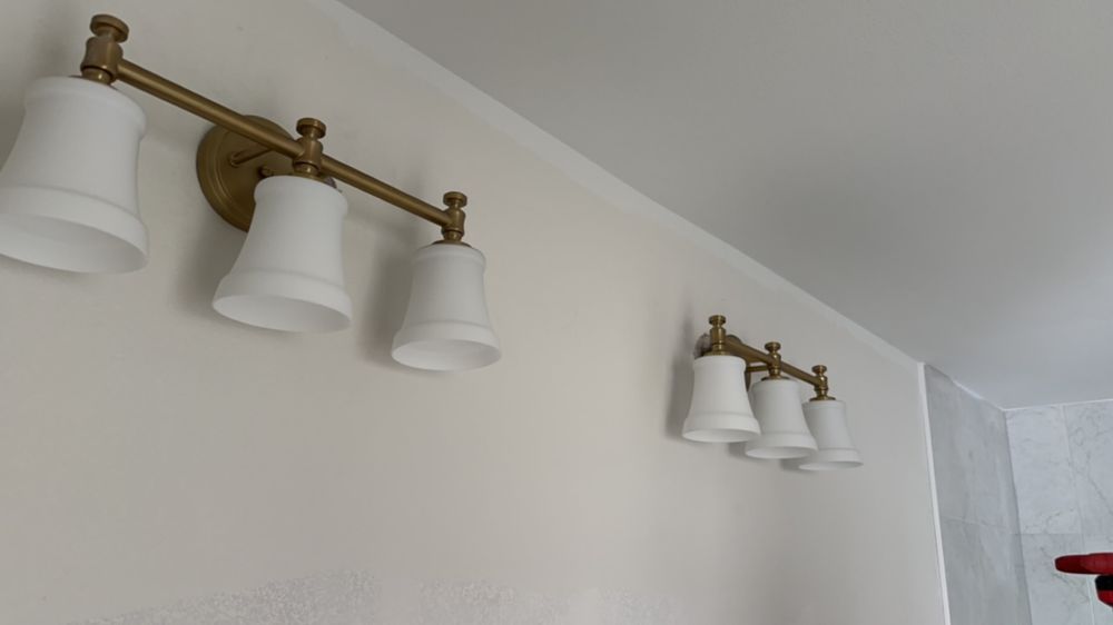 Slide of Brandon’s electrical remodeling