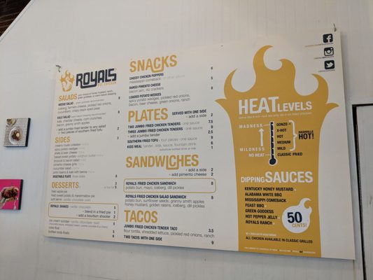 Menu photo 7 Royals Hot Chicken Louisville, KY